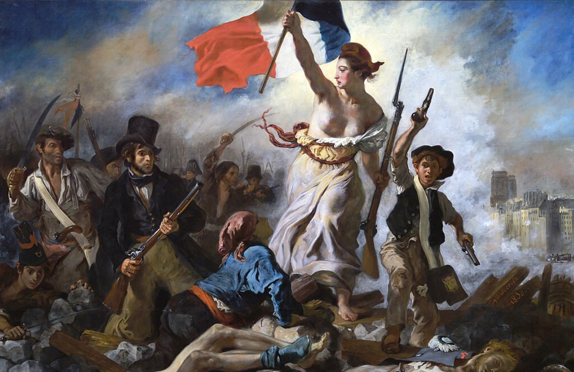 La Liberté guidant le peuple, Eugène Delacroix, 1830